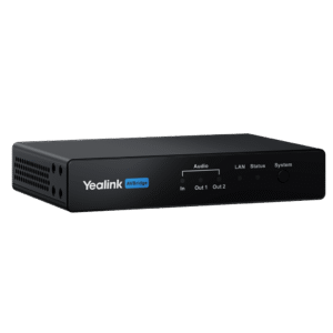Caja de Audio AV-BRIDGE de Yealink con Procesamiento Profesional para Salas de Reuniones