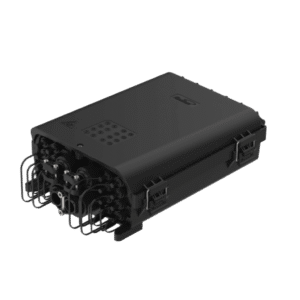 HUB Box Preconectorizada EASYCONN?? de FiberHome para Exterior, IP68, Hasta 96 Empalmes, Incluye 2 Splitters 1*4