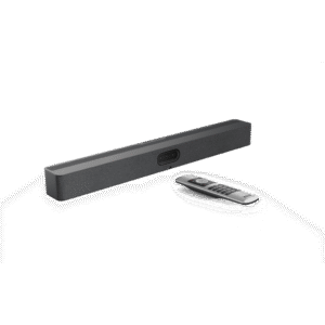 Barra de Videoconferencia Yealink A50 con IA y Control Remoto VCR11, Todo en Uno para Salas Medianas y Grandes con Seguimiento Automǭtico del Hablante