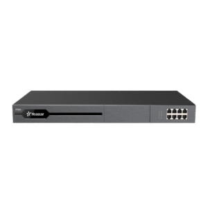 Conmutador IP PBX Enterprise Modular / 100 Extensiones Expansible a 200 / 30 Llamadas Simult?neas Expansible a 60 / Soporte E1/T1/PRI / Hasta 8 Puertos FXO/FXS / Call Center Avanzado / Omnicanal con IA