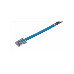Cable de Parcheo TX5, UTP Cat5e, 24 AWG, CM, Color Azul, 0.3 Metros (1 Pie)