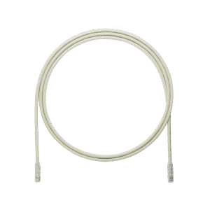 Cable de Parcheo UTP, Cat6A, 24 AWG, CM, Color Gris, 0.91 Metros (3 Pies)