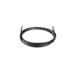 Cable de Parcheo UTP, Cat6A, 24 AWG, CM, Color Negro, 10.67 Metros (35 Pies)