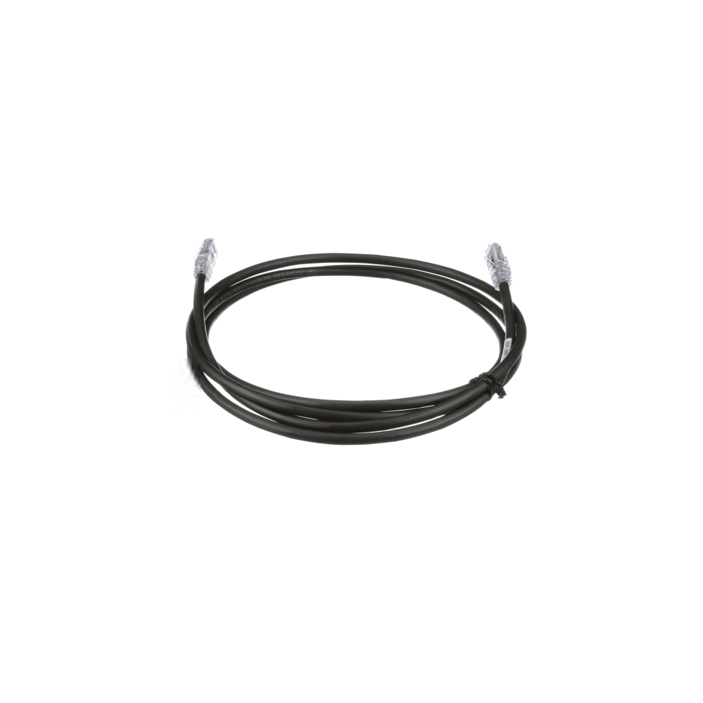 Cable de Parcheo UTP, Cat6A, 24 AWG, CM, Color Negro, 10.67 Metros (35 Pies)