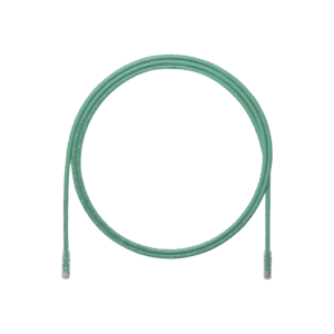 Cable de Parcheo UTP, Cat6A, 24 AWG, CM, Color Verde, 0.61 Metros (2 Pies)