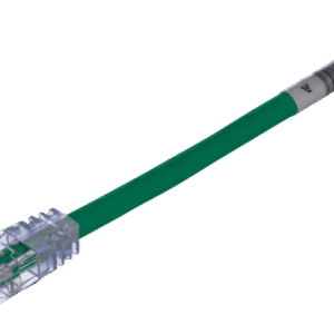 Cable de Parcheo TX6, UTP Cat6, 24 AWG, CM, Color Verde, 3.05 Metros (10 Pies)