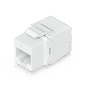 Keystone Jack Cat6 Tipo Toolless para Terminación sin Herramientas, Instalación Snap-In en Patch Panel, Paquete con 12 Piezas