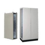 Gabinete de Acero IP55  (1200 x 2000 x 600 mm) con Placa Trasera Interior Metálica y Puerta Doble