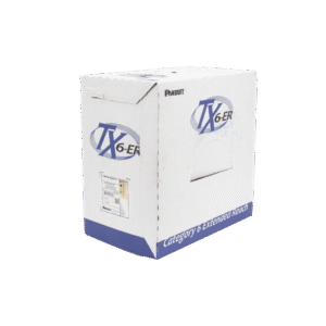 Bobina de Cable UTP de 4 Pares, Cat6 de Rango Extendido, 22 AWG, CMR (Riser), Color Azul, 305 m