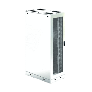 Gabinete para Servidor ProLine S1, 45U, Dimensiones 2163 x 800 x 1200 mm, Acero Blanco RAL 9003, Base con Ruedas/Niveladores, Incluye Soporte para Regletas, Manejo de Cableado y Puerta Perforada Flujo de Aire