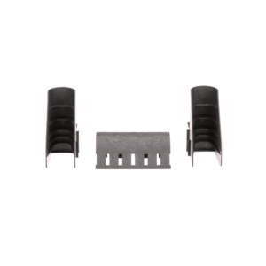 Kit de Bajada de Cables Para Charola Tipo Escalerilla, Con Control de Radio de Curvatura, Fabricado en Nylon 6.6, Color Negro