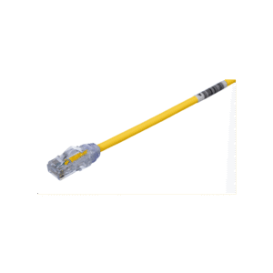Cable de Parcheo UTP, Cat6A, 24 AWG, CM, Color Amarillo, 6.71 Metros (22 Pies)