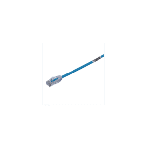 Cable de Parcheo UTP Cat6A, CM/LSZH, Di?metro Reducido (28AWG), Color Negro, 2.13 Metros (7 Pies)