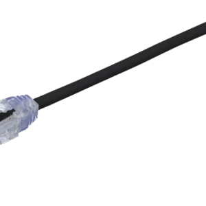 Cable de Parcheo TX6, UTP Cat6, Di?metro Reducido (28AWG), Color Negro, 16.76 Metros (55 Pies)