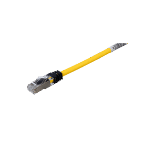 Patch Cord Cat6A, Blindado S/FTP, CM/LS0H, 3 Metros, Color Amarillo
