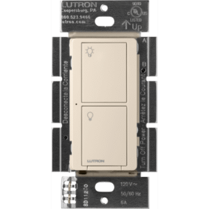 (Caseta Wireless) Interruptor Inteligente On/Off, requiere cable neutro. 6A, /120V