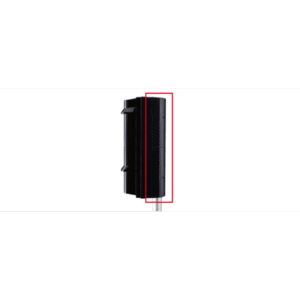 Cubierta trasera para barrera montada a poste para barreras fotoelectricas Serie SL Optex