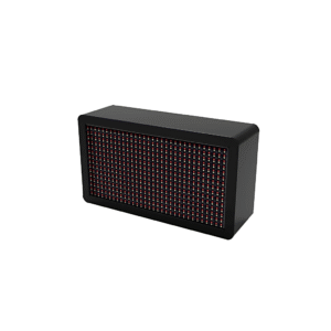 Pantalla LED Exterior de Guía de Estacionamiento / 320x160 mm / Resolución 32x16 / Display 3 Dígitos y Flechas Direccionales / Colores Rojo, Verde, Amarillo / Multilenguaje / IP Configurable / 100-240 VAC / Protección IP65