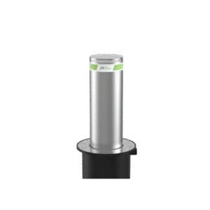 Bolardo Automático de Seguridad / Hidráulico / 219 mm Diámetro / Elevación 600 mm (23.6 in) / 4 Segundos Operación / IP68 / Control Remoto 100 m (328 ft) / LED Integrado